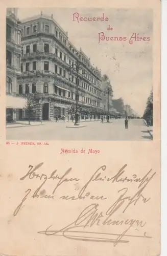 Argentinien Buenos Aires Avenida de Mayo gl1900 77.965