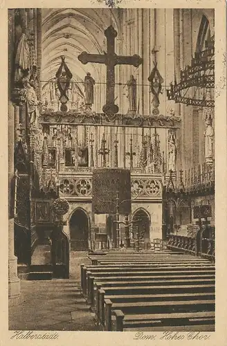 Halberstadt Dom Hohes Chor gl1935 111.326