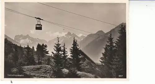 Die Nebelhornbahn bei Oberstdorf ngl 28.026