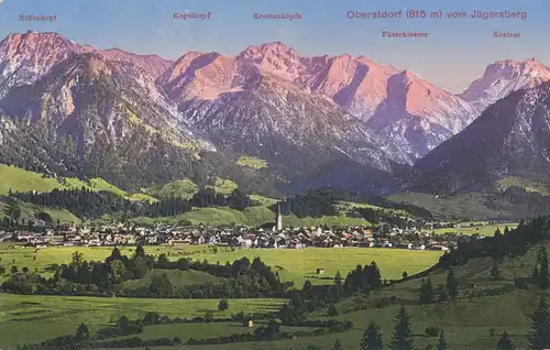 Oberstdorf vom Jägersberg gesehen ngl 109.022