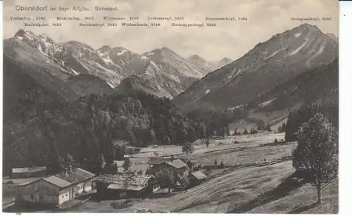 Oberstdorf im bayr.Allgäu Schwand gl1913 22.517