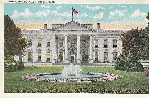 Washington D.C. White House ngl B9462