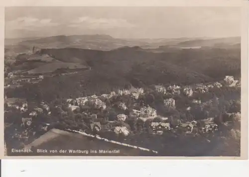 Eisenach Wartburg Blick ins Mariental gl1928 90.474