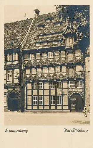 Braunschweig Das Gildehaus am Burgplatz ngl 116.822