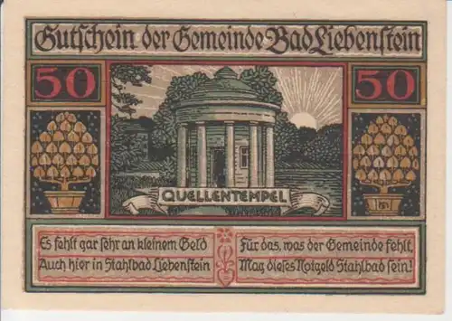 Bad Liebenstein Gutschein 50 Pfennig 89.624