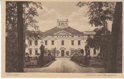 Dessau Schloss im Georgium ngl B4552