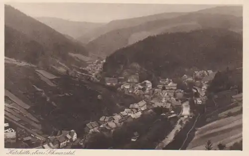 Katzhütte (oberes Schwarzatal) Panorama ngl 96.298