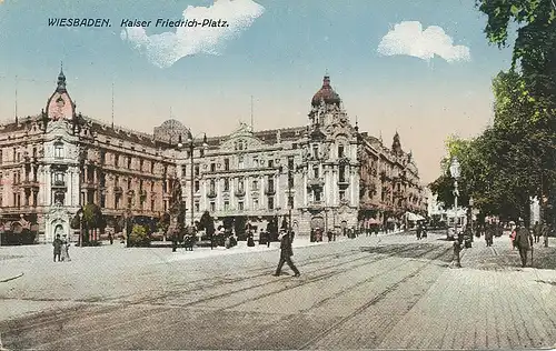 Wiesbaden Kaiser-Friedrich-Platz ngl 130.226