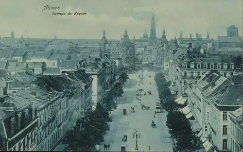 Anvers - Avenue de Keyzer gl1909 135.558