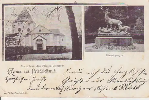 Friedrichsruh Bismarck-Mausoleum gl1900 203.260