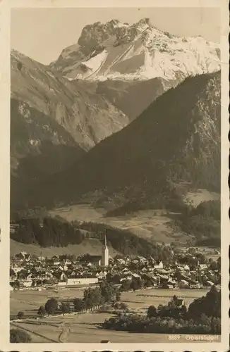 Oberstdorf i.A. vom Jägersberg gesehen gl1938 135.430