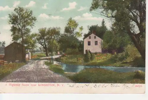 Kingston, N.Y. A Highway Scene gl1907 204.150