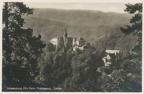 Schloss Schwarzburg im Thüringer Wald ngl 136.010