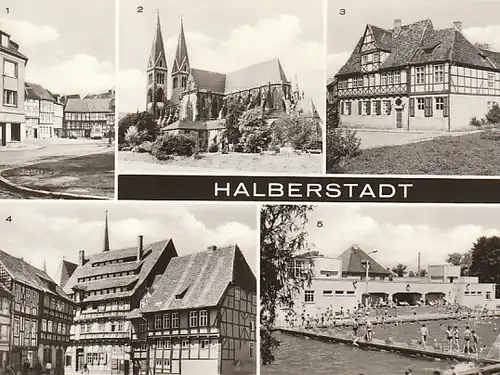 Halberstadt Mehrbildkarte ngl C4239