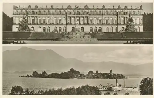 Schloss Herrenchiemsee und Chiemsee ngl 136.084