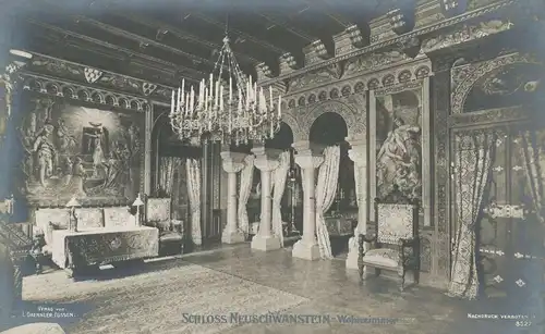 Schloss Neuschwanstein Wohnzimmer ngl 136.192