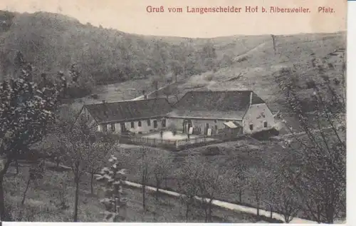 Gruß vom Langenscheider Hof bei Albersweiler feldpgl1916 211.213