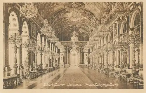 Schloss Herrenchiemsee Spiegelgalerie ngl 136.107