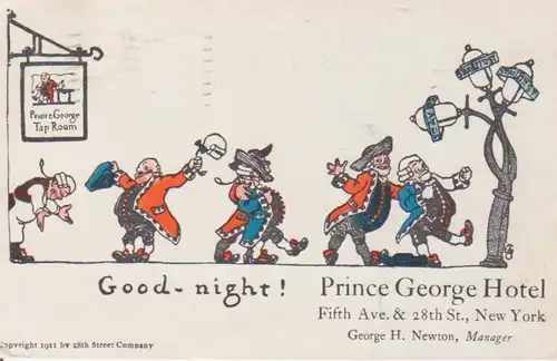 New York Prince George Hotel gl1913 211.644