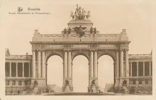 Bruxelles Arcade Monumentale du Cinquantenaire ngl 136.504