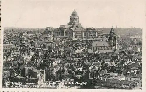 Bruxelles Panorama / Vue générale ngl 136.493