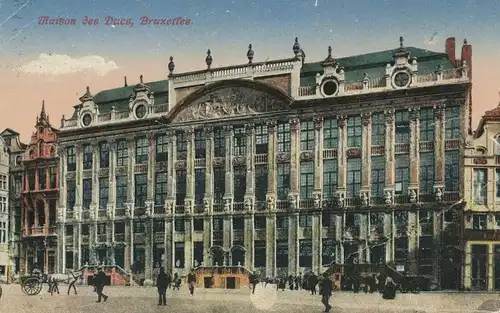 Bruxelles Maison des Ducs feldpgl1917 136.529