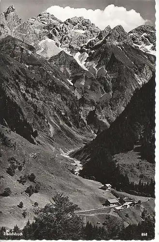 Einödsbach nahe Oberstdorf im Allgäu gl1965 C8295