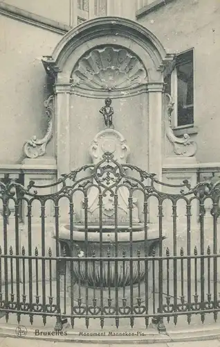 Bruxelles Manneken-Pis feldpgl1916 136.533