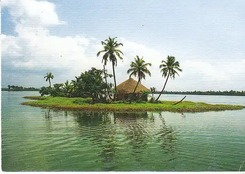 IND Kuttanad Alappuzha Life in the water world glum 1965? C6836