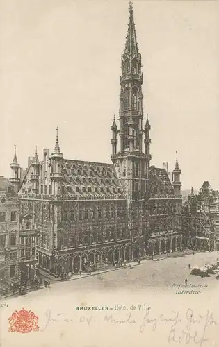 Bruxelles Hôtel de Ville ngl1904 136.490