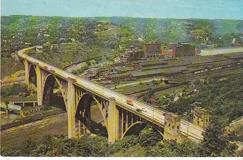 Pittsburgh Pa. The Westinghouse Bridge gl1969 C6000