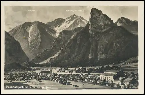 Oberammergau - Panorama gl1932 137.911