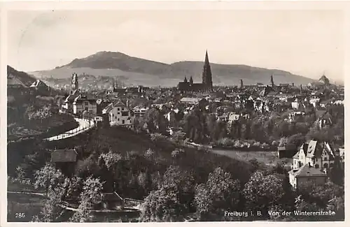 Freiburg im Breisgau Panorama von der Wintererstraße gl1930 141.097