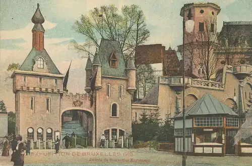 Bruxelles Exposition 1910 Entrée ngl 136.499