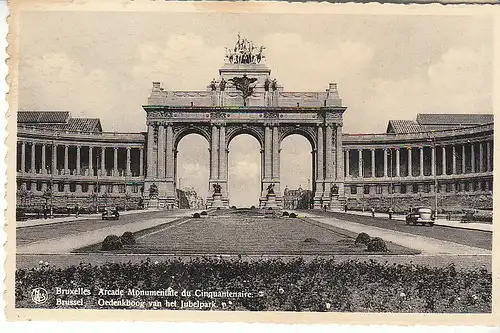 B Bruxelles Arcade Monumentale du Cinquantenaire ngl C9112