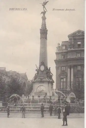 Bruxelles Monument Anspach gl1906 217.687