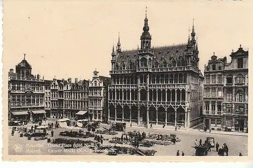 B Bruxelles Grand'Place, Maison du Roi ngl C9115