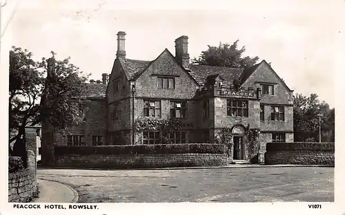 England: Rowsley - Peacock Hotel gl1956 146.699