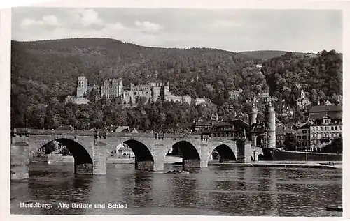 Heidelberg Alte Brücke und Schloss ngl 144.969