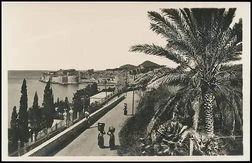 Dubrovnik Straßenpartie Panorama ngl 140.228