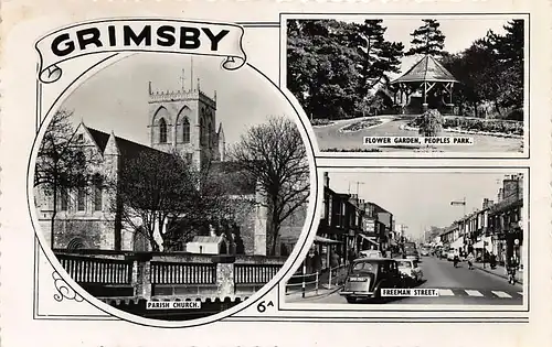 England: Grimsby - Parish Church, Peoples Park, Freeman Street gl1965? 146.552