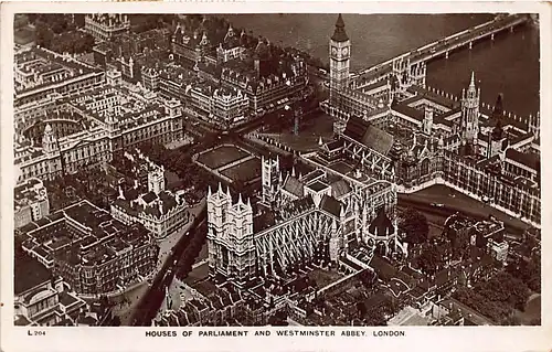 England: London Houses of Parliament and Westminster Abbey gl1930 147.277