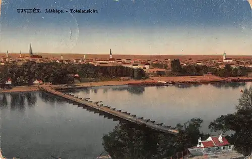 Ujvidék Látképe Totalansicht feldpgl1917 149.844