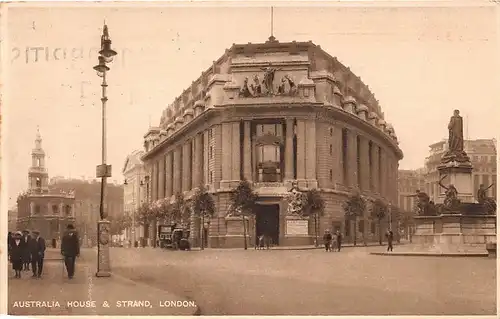 England: London Australia House and Strand gl1926 147.516