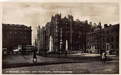 England: Manchester St. Peter's Square and Memorial ngl 147.211