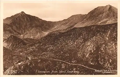 Wales: Snowdon from Nant Gwynant ngl 146.960