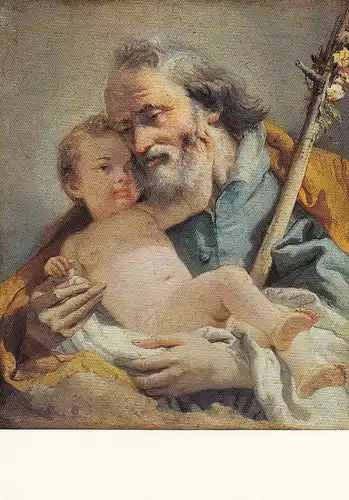 GIOV.DOM.TIEPOLO Hl.Joseph mit Christkind ngl D1678