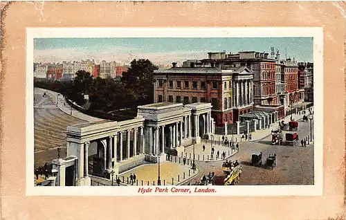 England: London Hyde Park Corner gl1914 147.503