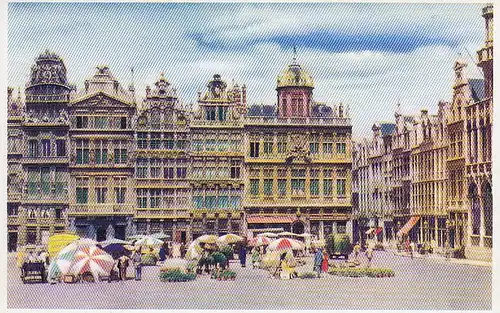 Bruxelles Grand'Place Maison des Bateliers ngl D4037