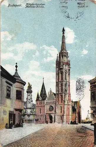 Budapest Mátyás-templom / Mathias-Kirche ngl 149.984